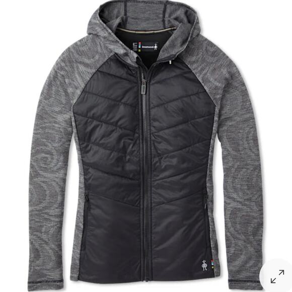 Smartwool 60 Hoodie Full Zip Mid Layer Merino Wool Jacket Size XS - Picture 1 of 9
